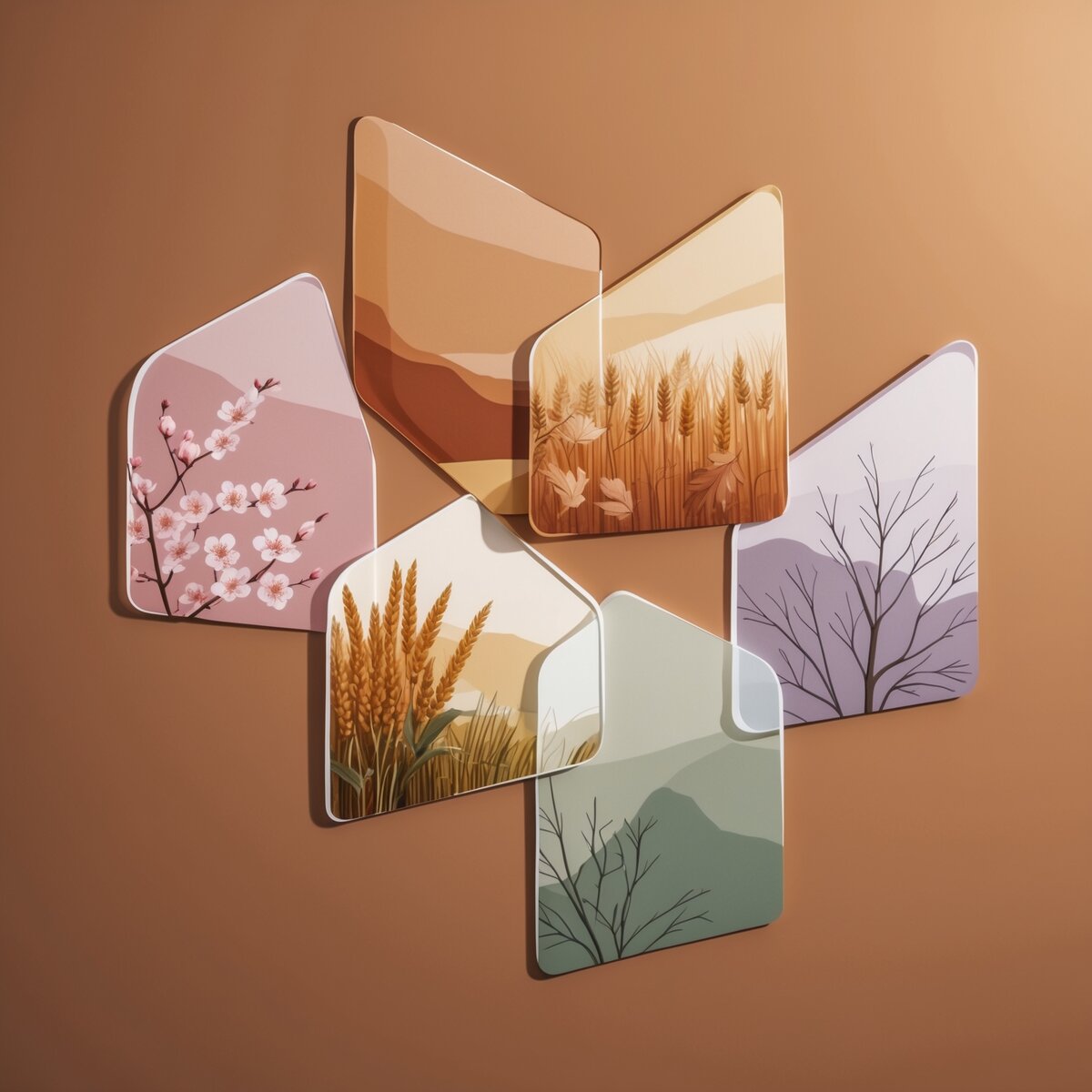 Conceptual artwork: Architecture of Remembering in Flat illustration style