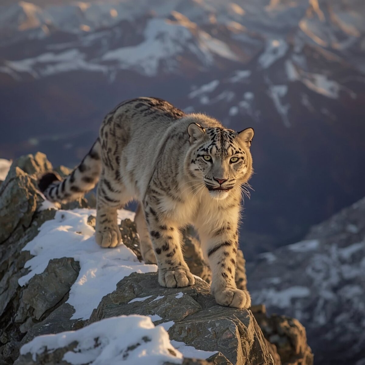 Wildlife artwork: The Ridge Walker in Realism style
